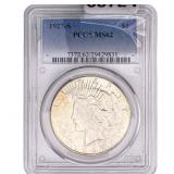 1927-S Silver Peace Dollar PCGS MS62