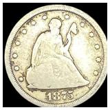1875-S Silver Twenty Cents NICELY CIRCULATED