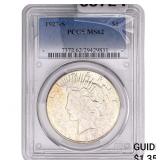 1927-S Silver Peace Dollar PCGS MS62