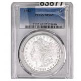 1882 Morgan Silver Dollar PCGS MS65