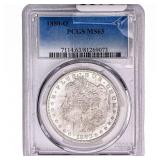 1880-O Morgan Silver Dollar PCGS MS63