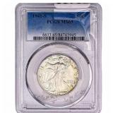 1941-S Walking Liberty Half Dollar PCGS MS65