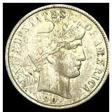 1902 Silver Barber Dime CLOSELY UNCIRCULATED