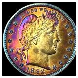 1892 Barber Quarter UNCIRCULATED