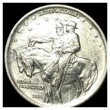 1925 Silver Stone Mountain Half Dollar UNCIRCULATE