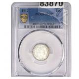 1912 Barber Dime PCGS MS62