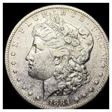 1884-S Silver Morgan Dollar CLOSELY  UNCIRCULATED