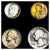 [4] 1954 Proof Set 1C-25C