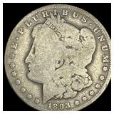 1893-O Silver Morgan Dollar NICELY CIRCULATED