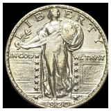 1920-D Standing Liberty Silver Quarter  CLOSELY U