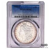 1900-S Morgan Silver Dollar PCGS MS62