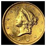 1852 Gold $1 Type 1 HIGH GRADE