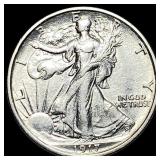 1917-S Walking Liberty Half Dollar CLOSELY  UNCIR