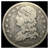 1835 Capped Bust Silver Quarter NICELY  CIRCULATE