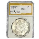 1903 Morgan Silver Dollar PGA MS65