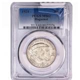 1924 Huguenot Half Dollar PCGS MS62
