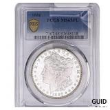 1886 Morgan Silver Dollar PCGS MS65 PL