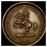 1863 Civil War Token - 'Our Union' NICELY  CIRC