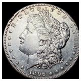1896-S Silver Morgan Dollar CLOSELY UNCIRCULATED