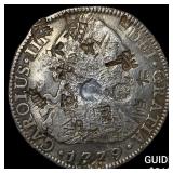 Colonial Spain Silver 8 Reales Chopmarks NEARLY U