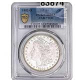 1882-O/O Morgan Silver Dollar PCGS MS63 VAM 7