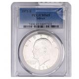1971-S Eisenhower Dollar PCGS MS65