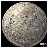 Colonial Spain Silver 8 Reales Chopmarks NEARLY U