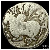 700-1000 AD India Rajput Silver Jital NEARLY UNCIR