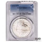 1921-S Morgan Silver Dollar PCGS MS62