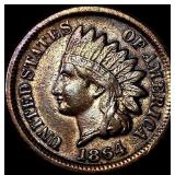 1864 Bronze Indian Head Cent HIGH GRADE