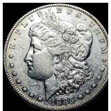 1885-S Silver Morgan Dollar ABOUT UNCIRCULATED