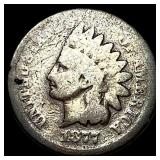1877 Indian Head Cent LIGHTLY CIRCULATED