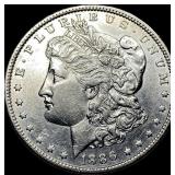 1886 Morgan Silver Dollar CLOSELY UNCIRCULATED