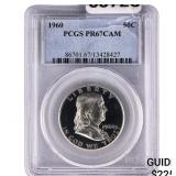 1960 Franklin Half Dollar PCGS PR67 CAM