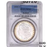 1888-S Morgan Silver Dollar PCGS MS62 Redfield