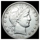 1895-O Silver Barber Half Dollar CHOICE AU