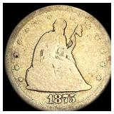 1875-S Seated Liberty Dime NICELY CIRCULATED