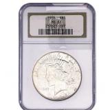 1926 Silver Peace Dollar NGC MS63