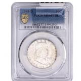 1948-D Franklin Half Dollar PCGS MS65 FBL
