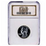 1955 Washington Silver Quarter NGC PF67 CAMEO
