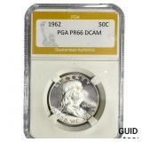 1962 Franklin Half Dollar PGA PR66 DCAM