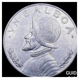 1947 Panama Silver 1 Balboa CLOSELY UNCIRCULATED