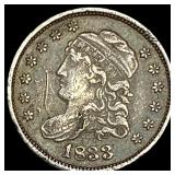 1833 Capped Bust Half Dime NEARLY  UNCIRCULATED