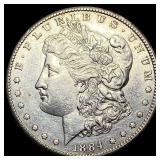 1884-CC Silver Morgan Dollar CLOSELY  UNCIRCULATE