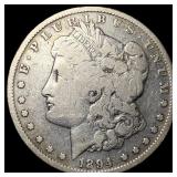 1894-O Silver Morgan Dollar ABOUT UNCIRCULATED