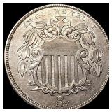 1867 Shield Nickel UNCIRCULATED