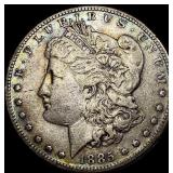 1885-S Silver Morgan Dollar NEARLY UNCIRCULATED