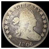 1806 Draped Bust Half Dollar NICELY CIRCULATED