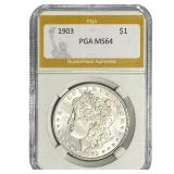 1903 Morgan Silver Dollar PGA MS64