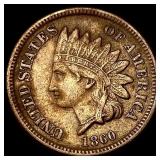 1860 Indian Head Cent CLOSELY UNCIRCULATED